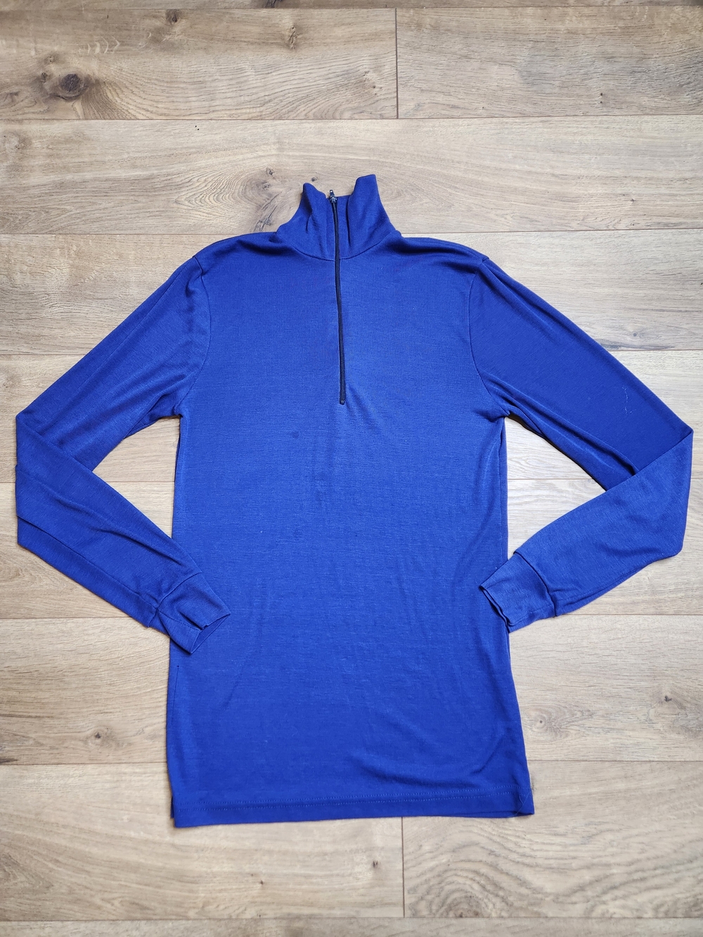 Patagonia Capilene Vintage Men's Royal Blue Half-Zip Sweater Medium Base Layer